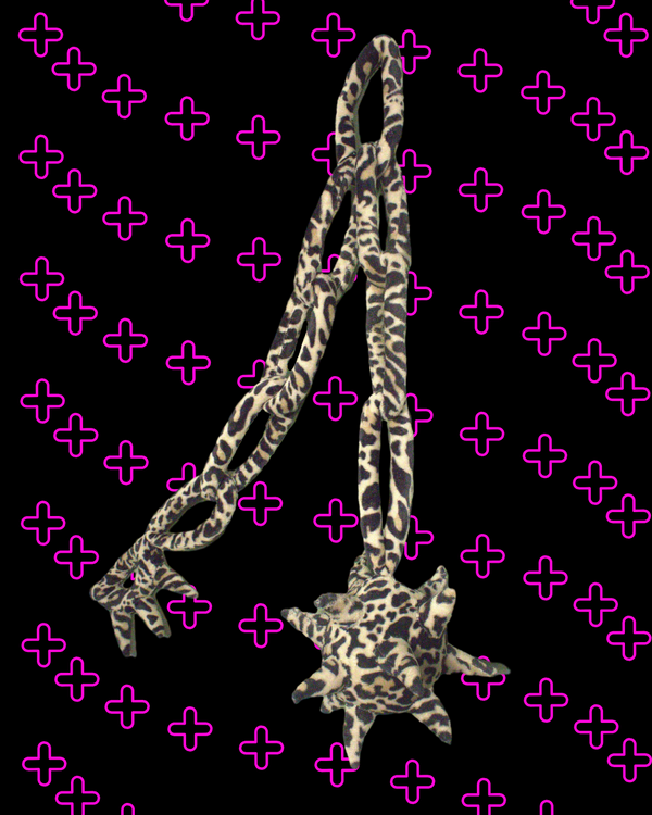 Animal print scarf