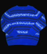 Custom Striped Blue Blart Sweater
