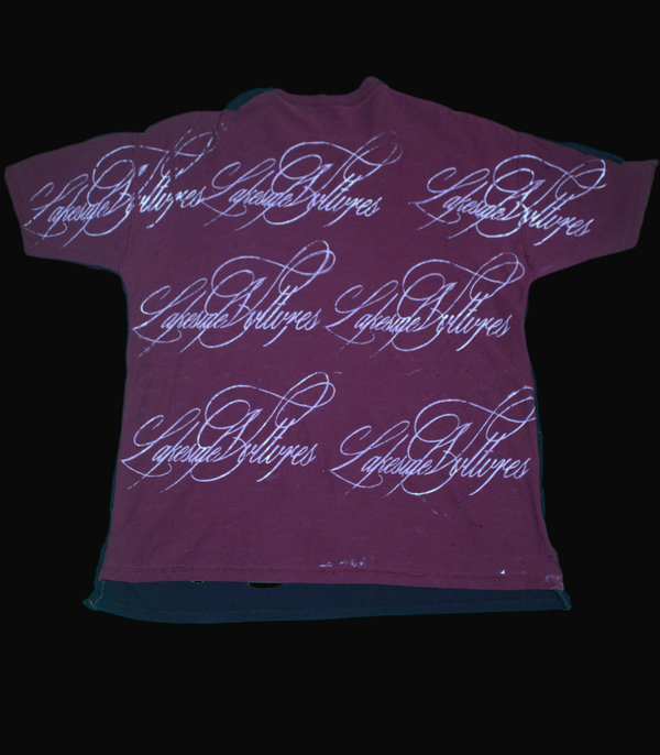 Custom made tattered lakeside shirt
